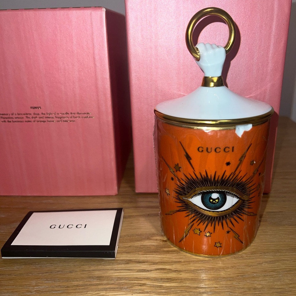 Gucci Orange and Gold Eye Candle